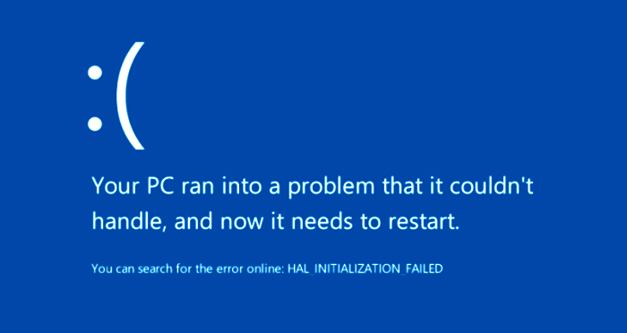 blue screen of death for largest IT outage