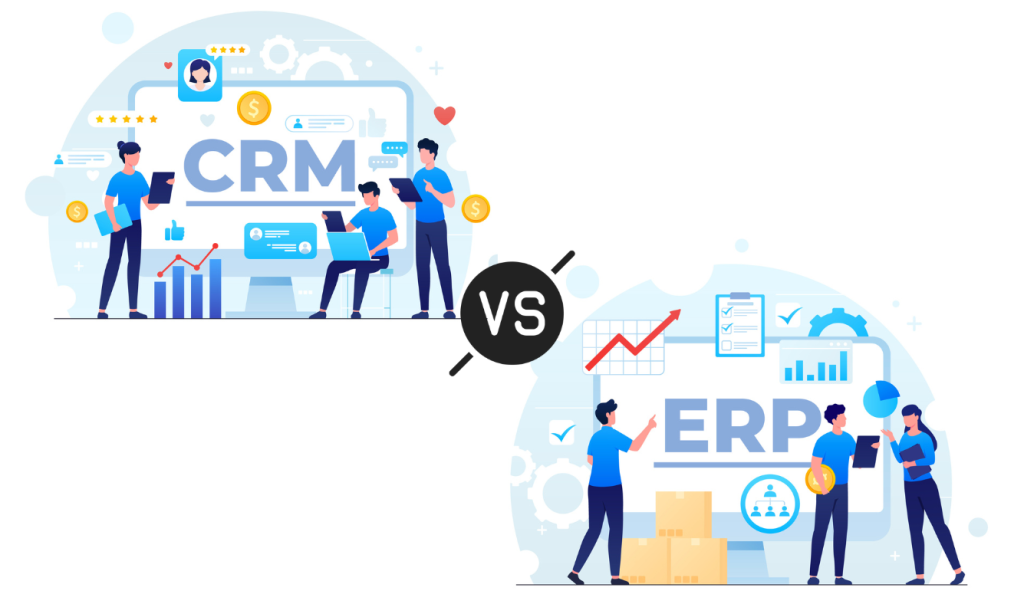 crm software vs erp software