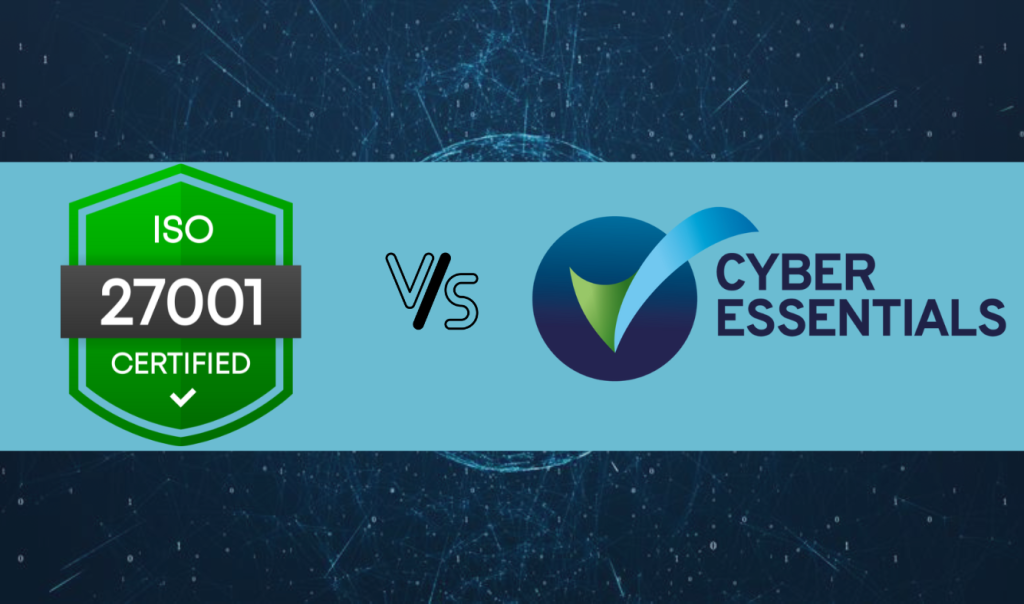 iso 27001 vs cyber essentials plus