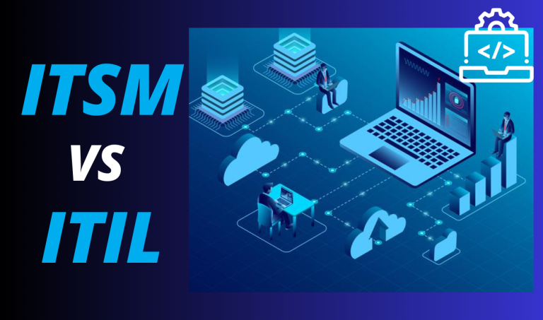 difference between itsm and itil