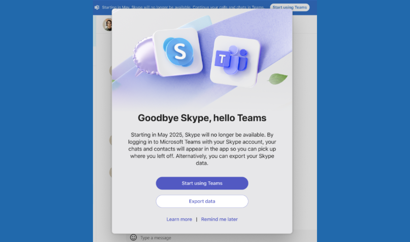 microsoft is retiring skype