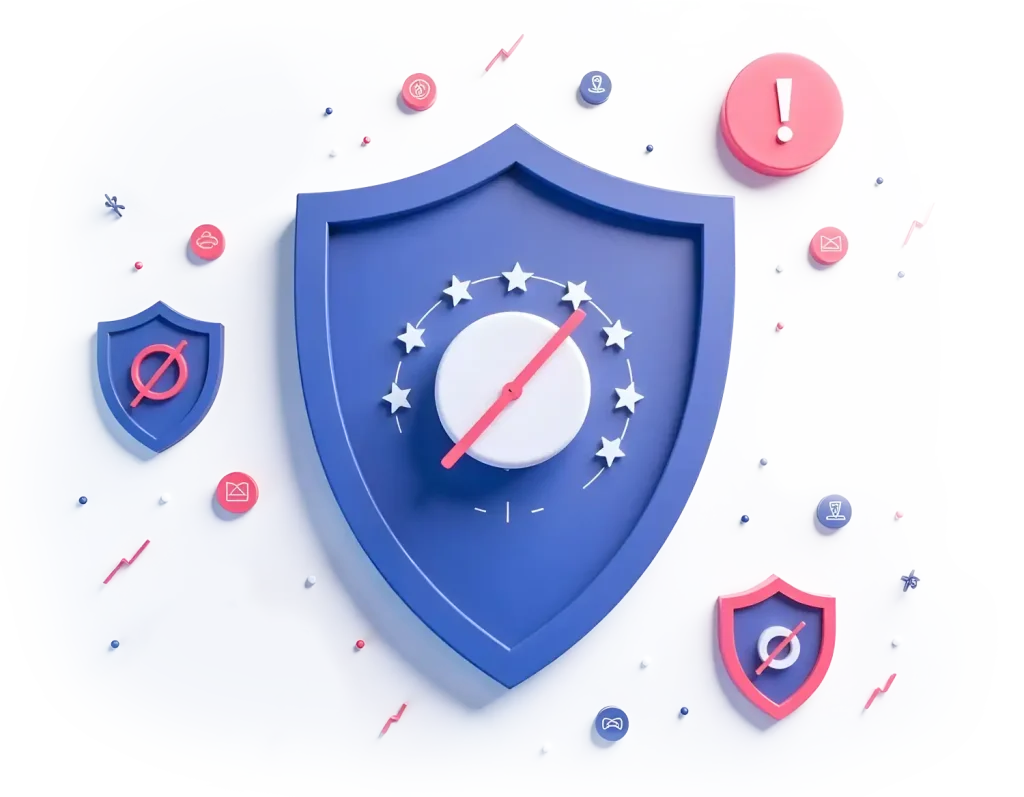 freepik edit A large fa5700 colored shield with search icon in 1 1